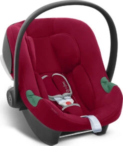 CYBEX Babyschale Aton B2 I-Size, Dynamic Red-mid Red -Babyprodukte cybex babyschale aton b2 i size dynamic red mid red 3