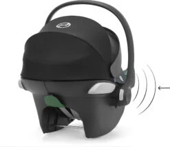 CYBEX Babyschale Aton B2 I-Size, Steel Grey-dark Grey 9 CYBEX Babyschale Aton B2 I-Size, Steel Grey-dark Grey -Babyprodukte cybex babyschale aton b2 i size steel grey dark grey 3