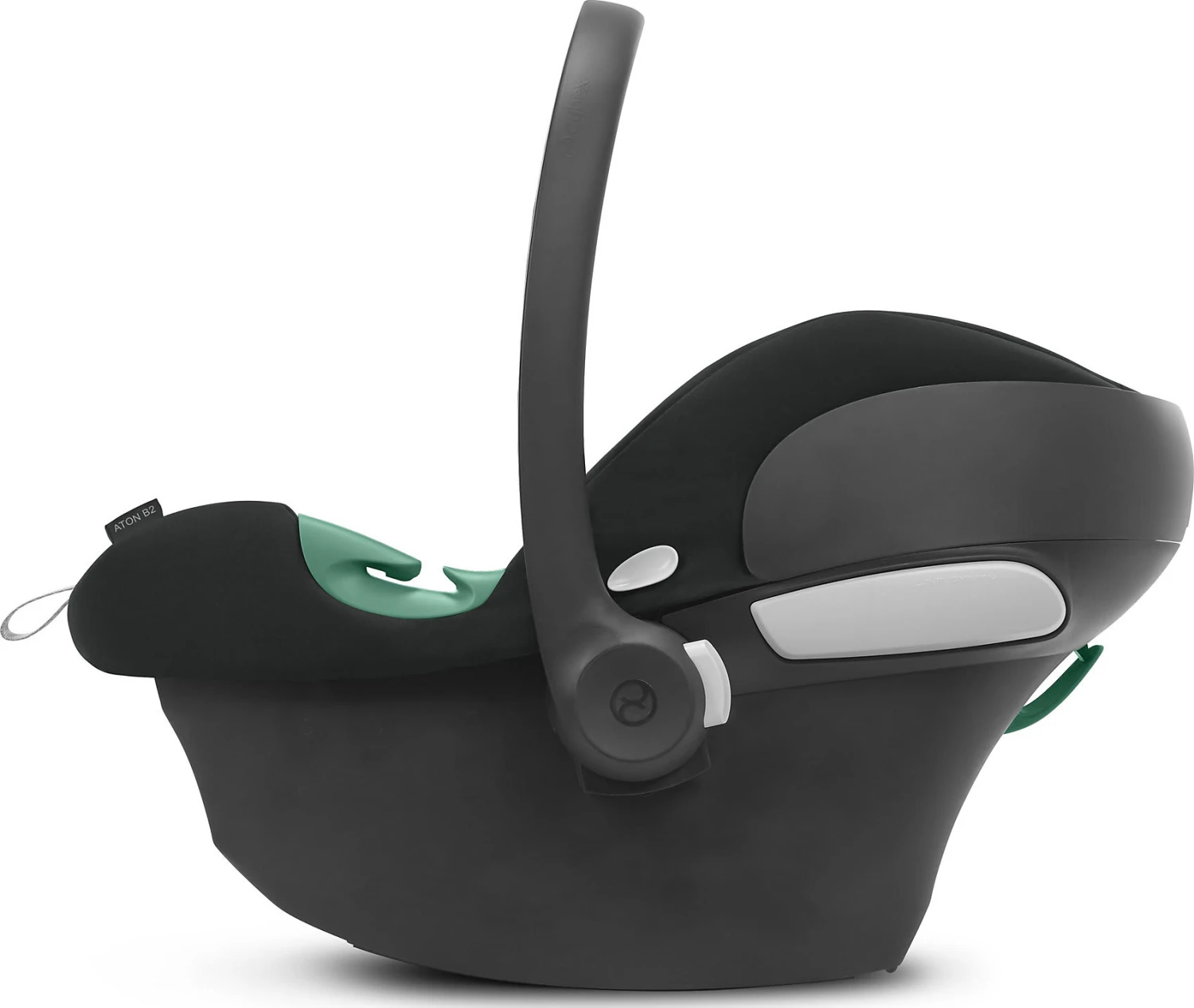 CYBEX Babyschale Aton B2 I-Size, Volcano Black-black 4 CYBEX Babyschale Aton B2 I-Size, Volcano Black-black – Bild 2