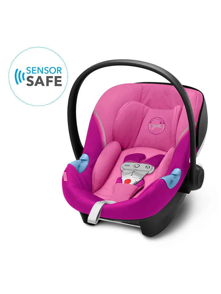 CYBEX Babyschale "Aton M I-Size Sensorsafe" In Pink - Gruppe 0+ 3 CYBEX Babyschale "Aton M I-Size Sensorsafe" In Pink - Gruppe 0+