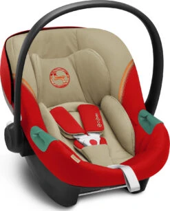 CYBEX Babyschale Aton S2 I-Size, Autumn Gold | Burnt Red -Babyprodukte cybex babyschale aton s2 i size autumn gold burnt red 2