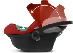 CYBEX Babyschale ATON S2 I-Size, Hibiscus Red 16 CYBEX Babyschale ATON S2 I-Size, Hibiscus Red -Babyprodukte cybex babyschale aton s2 i size hibiscus red 4