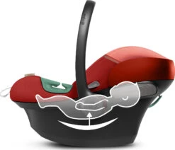 CYBEX Babyschale ATON S2 I-Size, Hibiscus Red 17 CYBEX Babyschale ATON S2 I-Size, Hibiscus Red -Babyprodukte cybex babyschale aton s2 i size hibiscus red 5