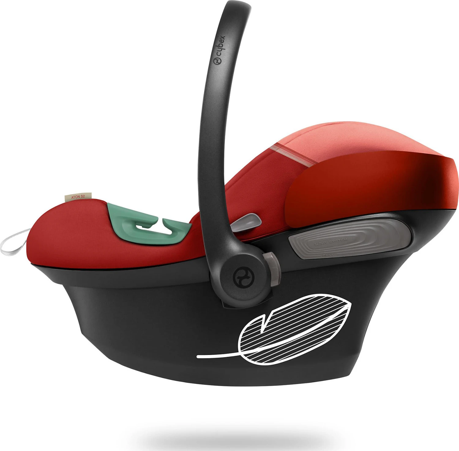 CYBEX Babyschale ATON S2 I-Size, Hibiscus Red 9 CYBEX Babyschale ATON S2 I-Size, Hibiscus Red – Bild 7