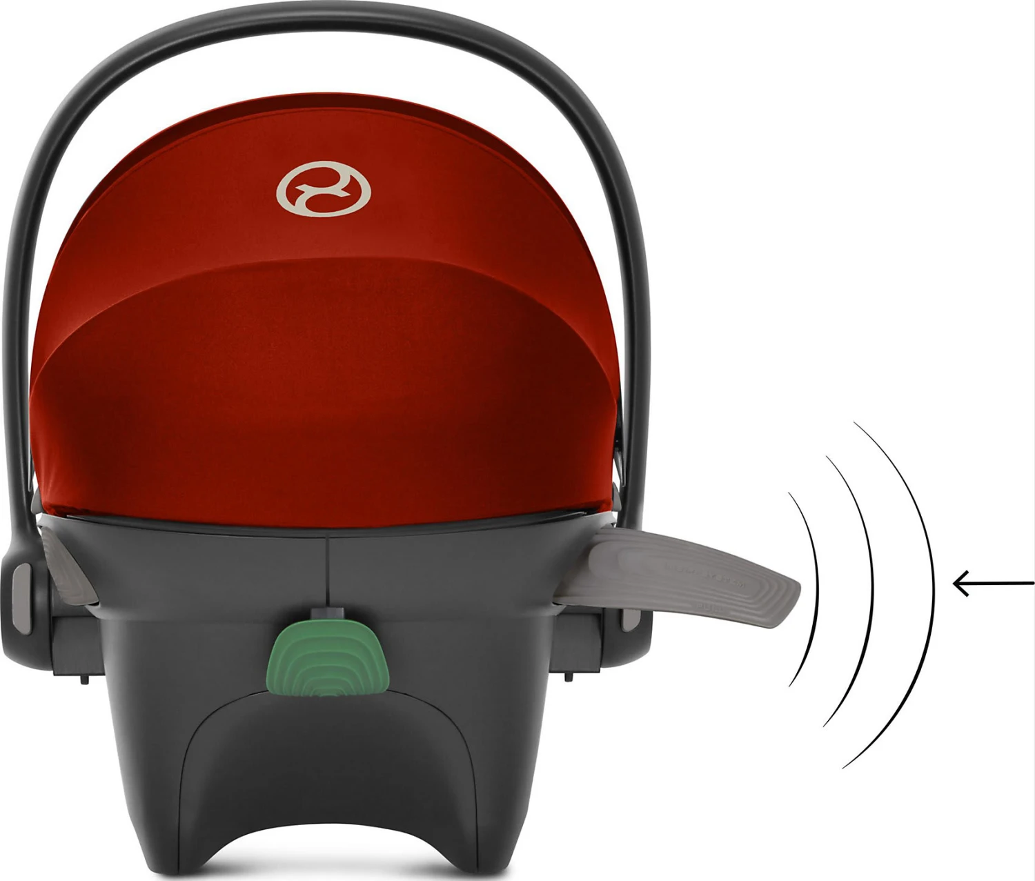 CYBEX Babyschale ATON S2 I-Size, Hibiscus Red 10 CYBEX Babyschale ATON S2 I-Size, Hibiscus Red – Bild 8