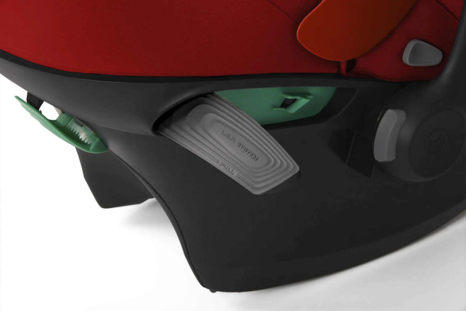 CYBEX Babyschale ATON S2 I-Size, Hibiscus Red 11 CYBEX Babyschale ATON S2 I-Size, Hibiscus Red – Bild 9