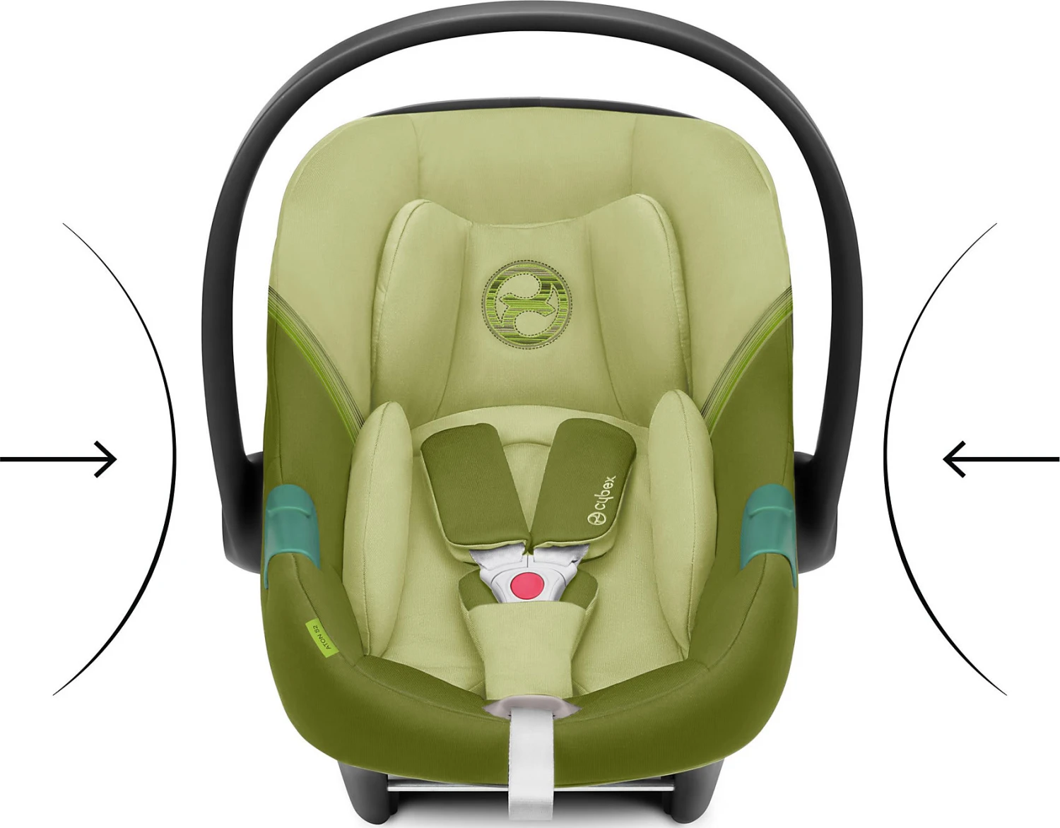 CYBEX Babyschale ATON S2 I-Size, Nature Green 4 CYBEX Babyschale ATON S2 I-Size, Nature Green – Bild 2