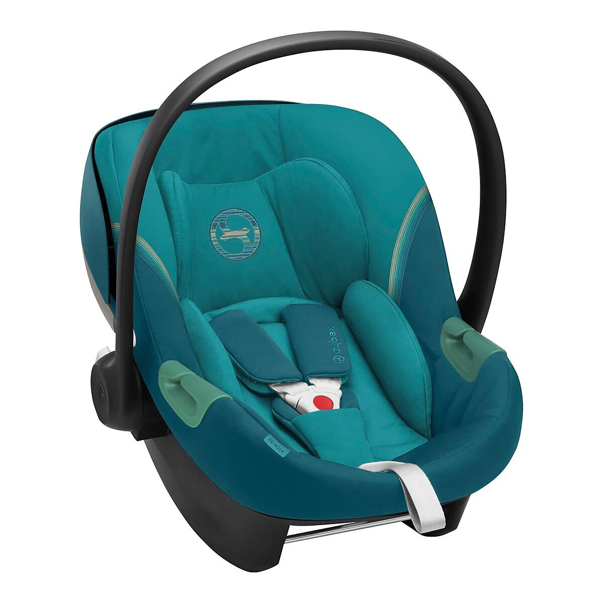 CYBEX Babyschale Aton S2 I-Size, River Blue | Turquoise 6 CYBEX Babyschale Aton S2 I-Size, River Blue | Turquoise – Bild 4