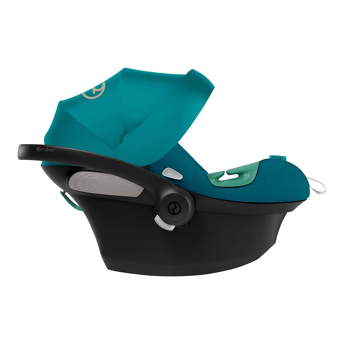 CYBEX Babyschale Aton S2 I-Size, River Blue | Turquoise 7 CYBEX Babyschale Aton S2 I-Size, River Blue | Turquoise – Bild 5