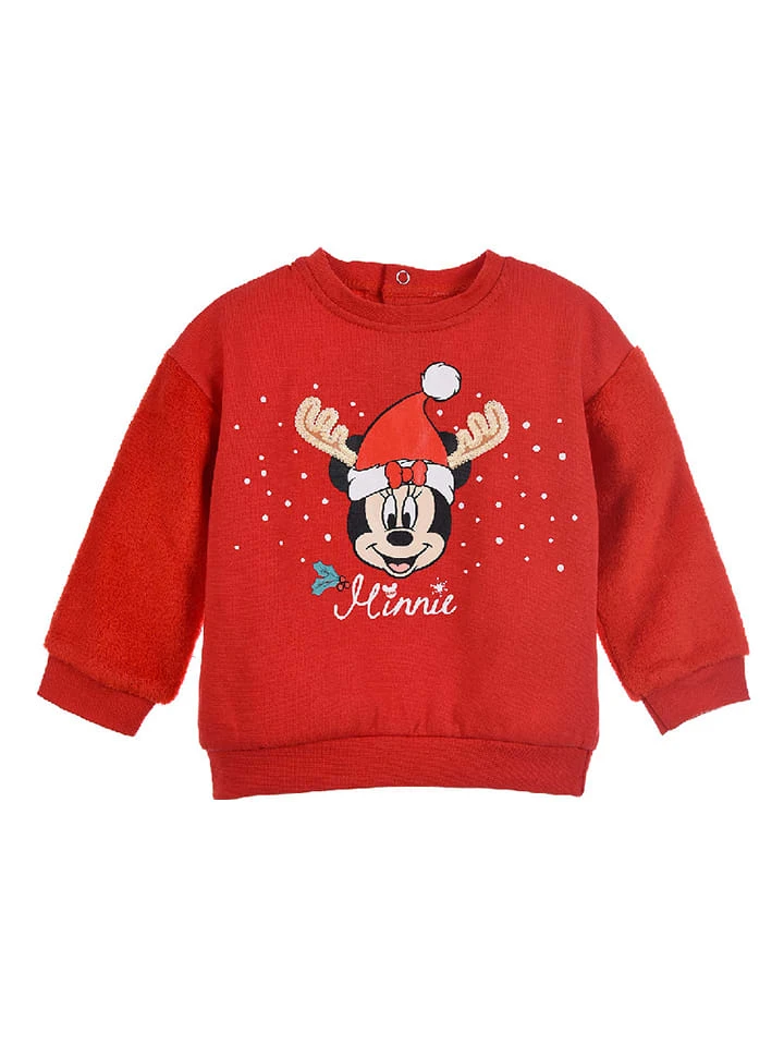 Sweatshirt "Minnie" In Rot 3 Sweatshirt "Minnie" In Rot