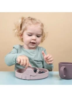 Done By Deer 3tlg. Esslern-Set "Deer Friends" In Rosa -Babyprodukte done by deer 3tlg esslern set deer friends in rosa 6