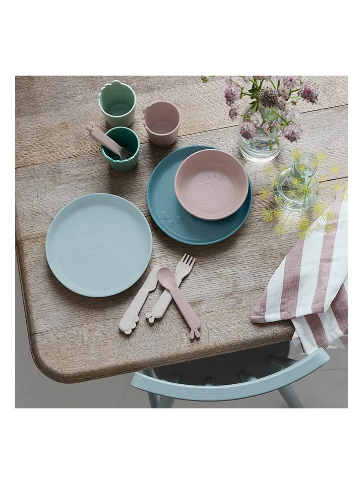 Done By Deer 4er-Set: Esslernlöffel "Lalee" In Rosa - (L)13 Cm 5 Done By Deer 4er-Set: Esslernlöffel "Lalee" In Rosa - (L)13 Cm – Bild 3