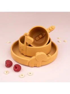 Done By Deer Esslernschale "Raffi" In Senf - Ø 11,5 Cm - 275 Ml -Babyprodukte done by deer esslernschale raffi in senf o 11 5 cm 275 ml 3