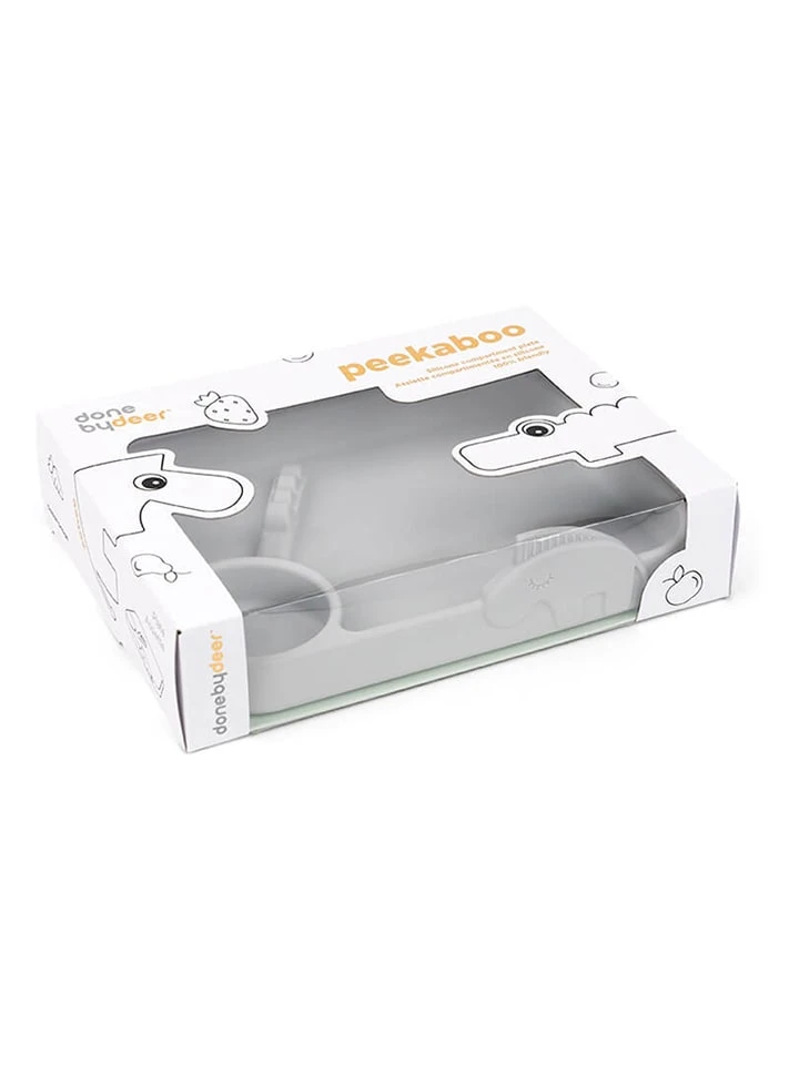 Done By Deer Esslernteller "Deer Friends" In Grau - (L)21,5 X (B)16 Cm 5 Done By Deer Esslernteller "Deer Friends" In Grau - (L)21,5 X (B)16 Cm – Bild 3