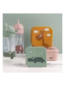 Done By Deer Trinkflasche "Croco" In Grün - 350 Ml -Babyprodukte done by deer trinkflasche croco in grun 350 ml 2