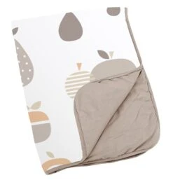 Doomoo Babydecke Dream „Fruits" In Taupe