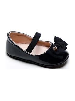 Spangenballerinas In Schwarz