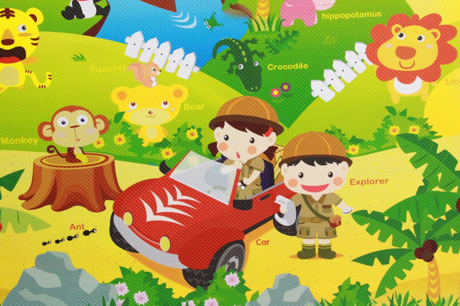 Spielmatte "Safari" In Bunt - (L) 230 X (B) 140 Cm X (H) 15 Mm 6 Spielmatte "Safari" In Bunt - (L) 230 X (B) 140 Cm X (H) 15 Mm – Bild 4