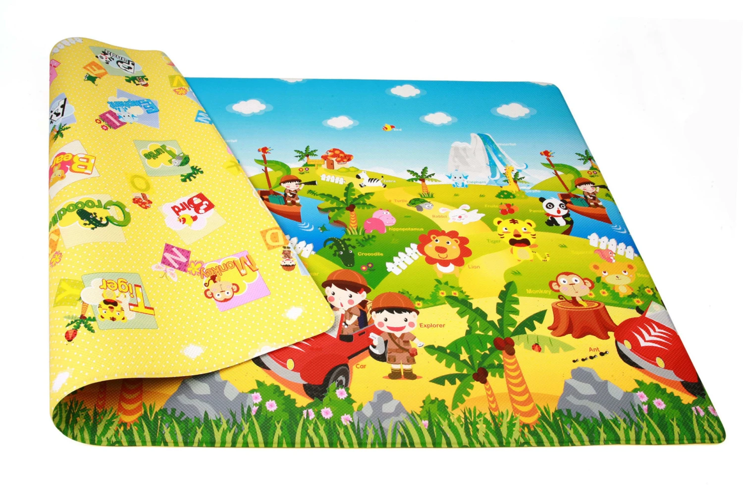 Spielmatte "Safari" In Bunt - (L) 230 X (B) 140 Cm X (H) 15 Mm 3 Spielmatte "Safari" In Bunt - (L) 230 X (B) 140 Cm X (H) 15 Mm