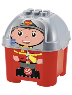 45tlg. Baustein-Spielset "Feuerwehr" - Ab 18 Monaten
