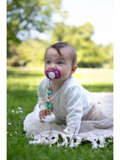 Eichhorn Schnullerkette "Baby Pure" - Ab Geburt -Babyprodukte eichhorn schnullerkette baby pure ab geburt 2