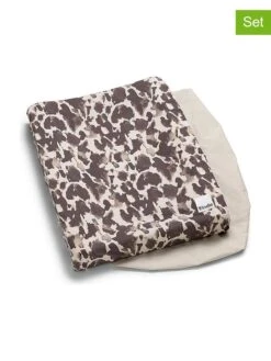 Elodie Details 2er-Set: Wickelauflagenbezüge In Braun/ Beige