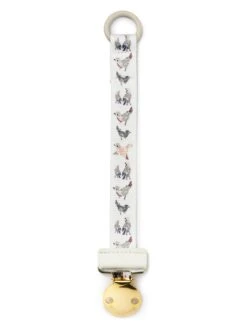 Elodie Details Schnullerkette "Feathered Friends" In Weiß - Ab Geburt