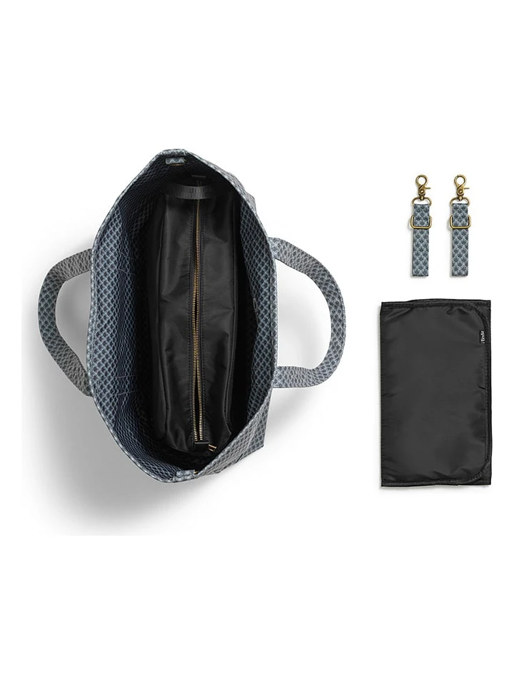 Elodie Details Wickeltasche "Nouveau" In Blau - (B)41 X (H)35 Cm 4 Elodie Details Wickeltasche "Nouveau" In Blau - (B)41 X (H)35 Cm – Bild 2