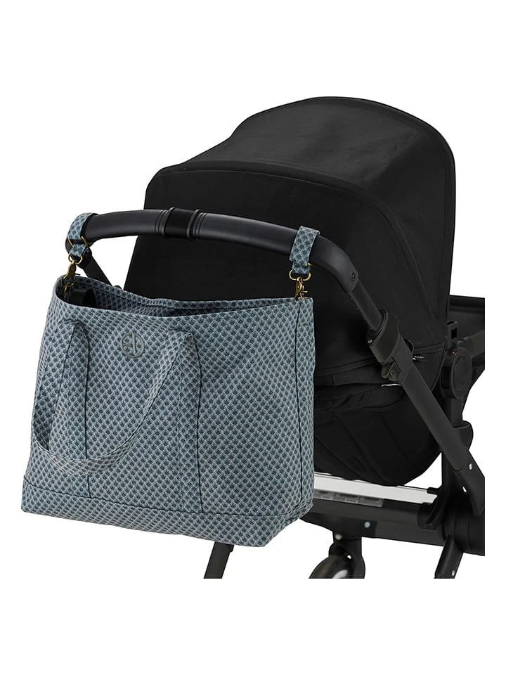 Elodie Details Wickeltasche "Nouveau" In Blau - (B)41 X (H)35 Cm 5 Elodie Details Wickeltasche "Nouveau" In Blau - (B)41 X (H)35 Cm – Bild 3