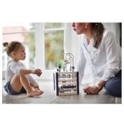 EverEarth Motorikwürfel Mein Erster Großer Aktivitäts-Würfel In Grau -Babyprodukte everearth motorikwurfel mein erster grosser aktivitats wurfel in grau 7