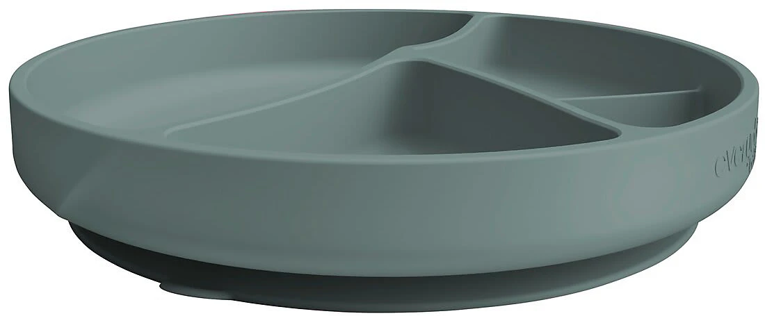 Esslernteller Silikon, Harmony Green 4 Esslernteller Silikon, Harmony Green – Bild 2