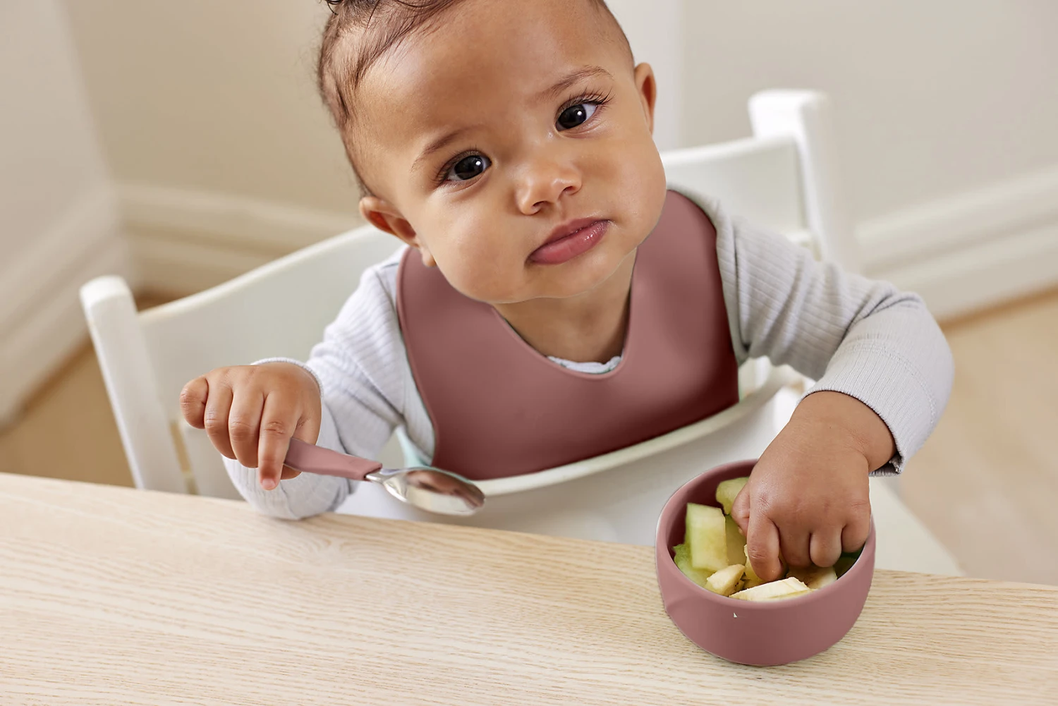 Silikon Schälchen-Set 2 Stk, Nature Red 4 Silikon Schälchen-Set 2 Stk, Nature Red – Bild 3