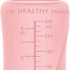 Straw Bottle Healhty Rosa Pink, Glas, 150 Ml