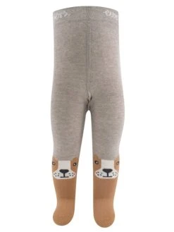 Ewers Strumpfhose In Grau/ Braun