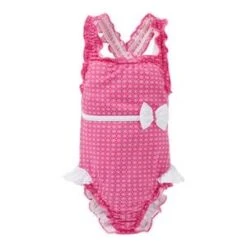 Fashy Badeanzug Mit Windeleinsatz In Pink