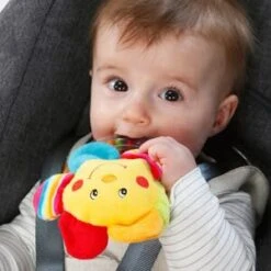 Fehn Greifling Blume Mit Rasselring Classic Stars In Mehrfarbig -Babyprodukte fehn greifling blume mit rasselring classic stars in mehrfarbig 2