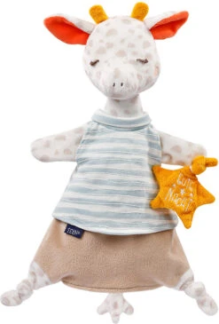 Fehn Schmusetuch-Handpuppe Giraffe