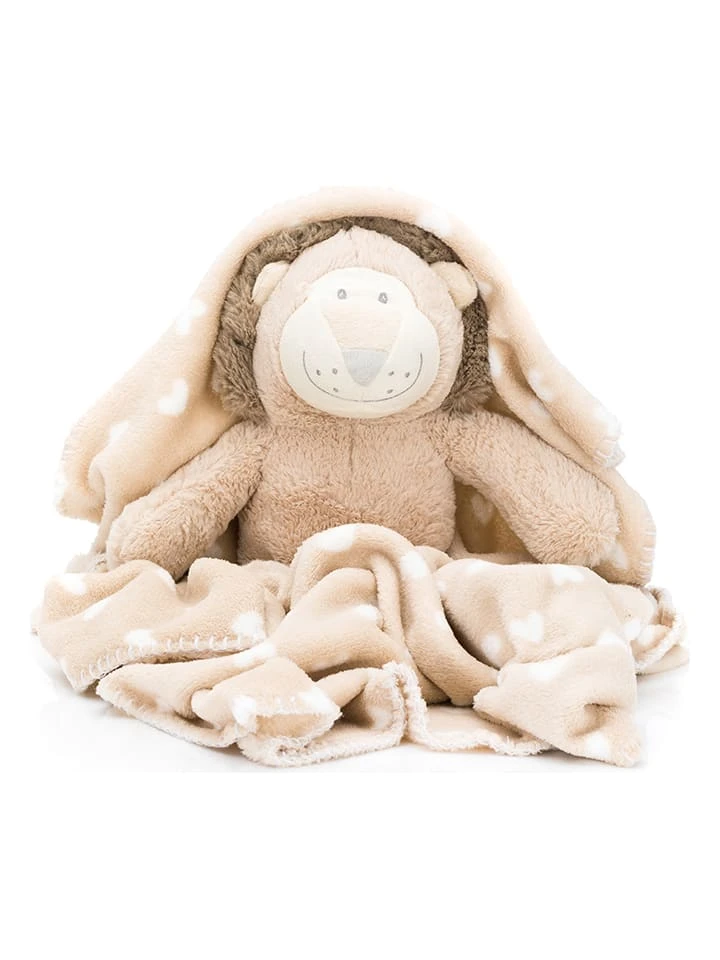 Fillikid 2tlg. Set: Kuscheltier Und Decke "Löwe" - Ab Geburt 5 Fillikid 2tlg. Set: Kuscheltier Und Decke "Löwe" - Ab Geburt – Bild 3
