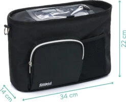 Fillikid Buggy Organizer Schwarz -Babyprodukte fillikid buggy organizer schwarz 4