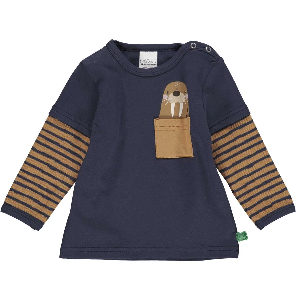 Babylangarmshirt In Night Blue 3 Babylangarmshirt In Night Blue