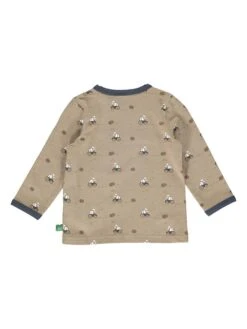 Longsleeve In Beige/ Bunt -Babyprodukte fred s world by green cotton longsleeve in beige bunt 1