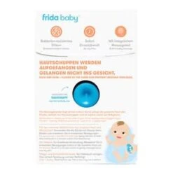 Massage- Und Badebürste In Blau -Babyprodukte frida baby massage und badeburste in blau 5