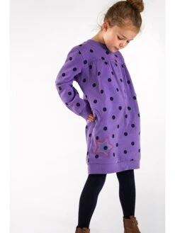 Frugi Sweatkleid In Lila -Babyprodukte frugi sweatkleid in lila 1