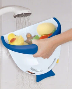 Bubble Fish Badewannenspielzeugbox Weiß/blau 8 Bubble Fish Badewannenspielzeugbox Weiß/blau -Babyprodukte funny bubble fish badewannenspielzeugbox weiss blau 2