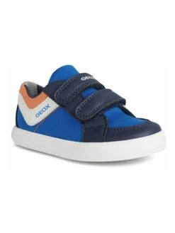 Geox Sneakers "Gisli" In Blau/ Orange -Babyprodukte geox sneakers gisli in blau orange 1