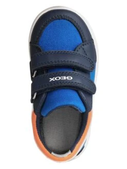 Geox Sneakers "Gisli" In Blau/ Orange -Babyprodukte geox sneakers gisli in blau orange 4