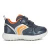 Geox Sneakers In Blau/ Orange