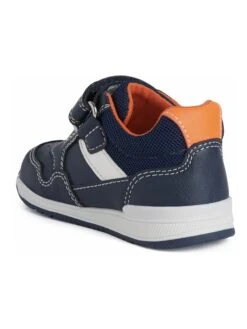 Geox Sneakers "Rishon" In Dunkelblau/ Orange -Babyprodukte geox sneakers rishon in dunkelblau orange 2