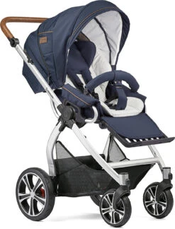 Kombi Kinderwagen FX4 Classic Inkl. C4 Wanne, Gestell Elox/tabak, Blau -Babyprodukte gesslein kombi kinderwagen fx4 classic inkl c4 wanne gestell elox tabak blau 3
