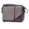 Wickeltasche "N°3" In Grau/ Schwarz - (B)37,5 X (H)30 X (T)18 Cm